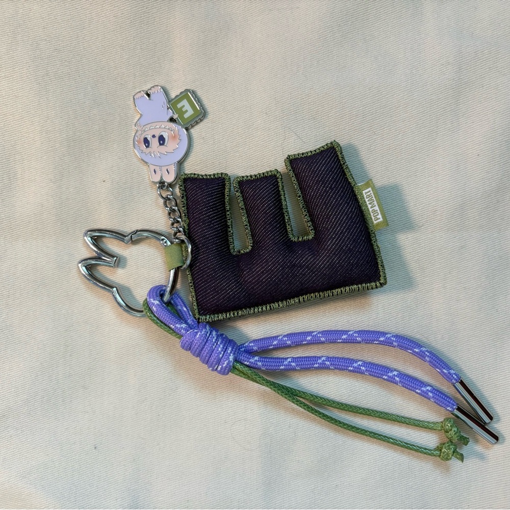 Purple and Green Kids Keychain by LeSportsac
